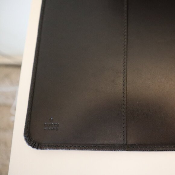 GUCCI Hilary Lux Diamante iPad Case Black Leather - Picture 7 of 7
